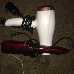 Hair straightener,a blow dryer 60$ obo need gone